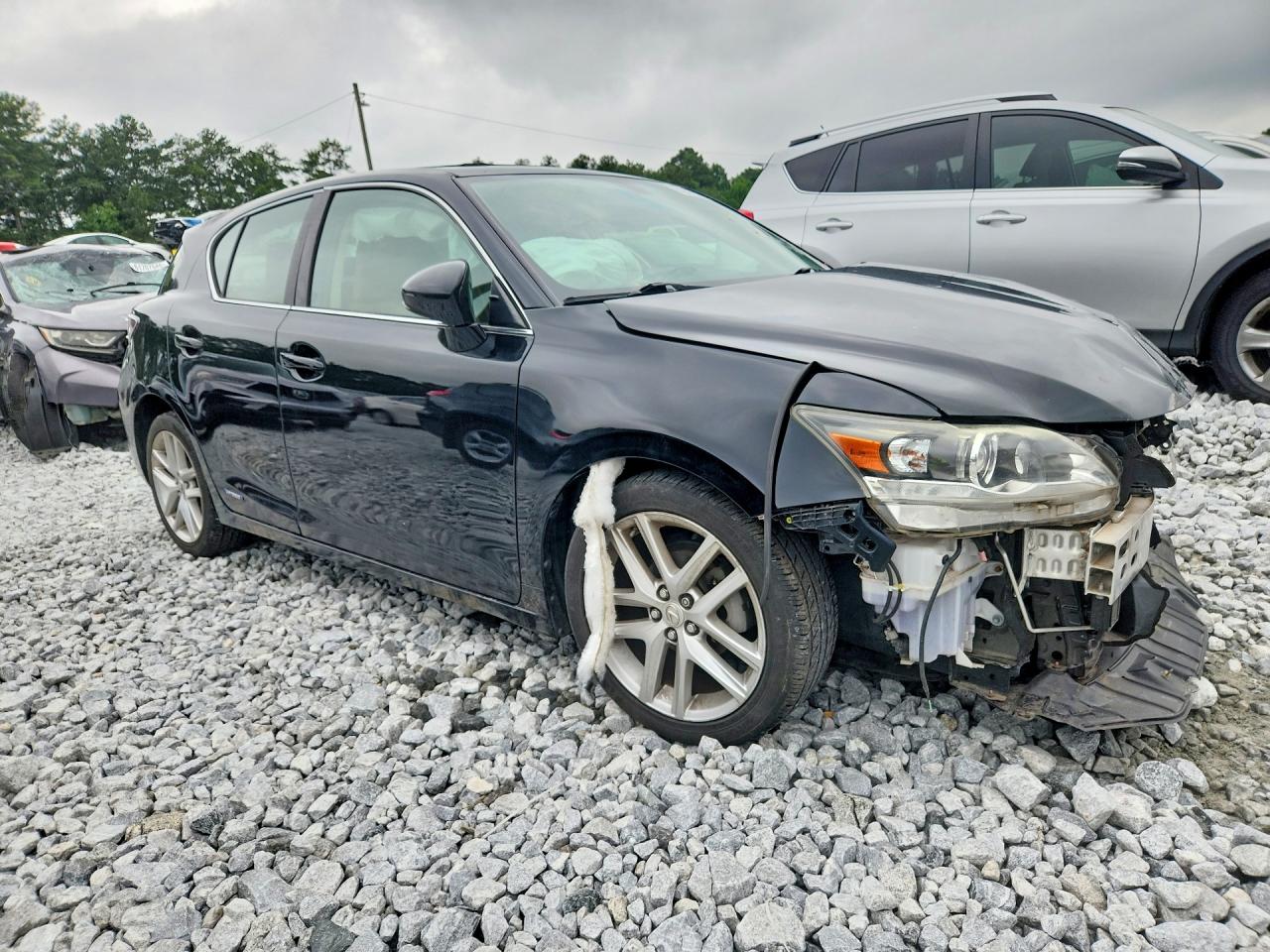 2015 Lexus Ct 200 Black vin: JTHKD5BH5F2249032
