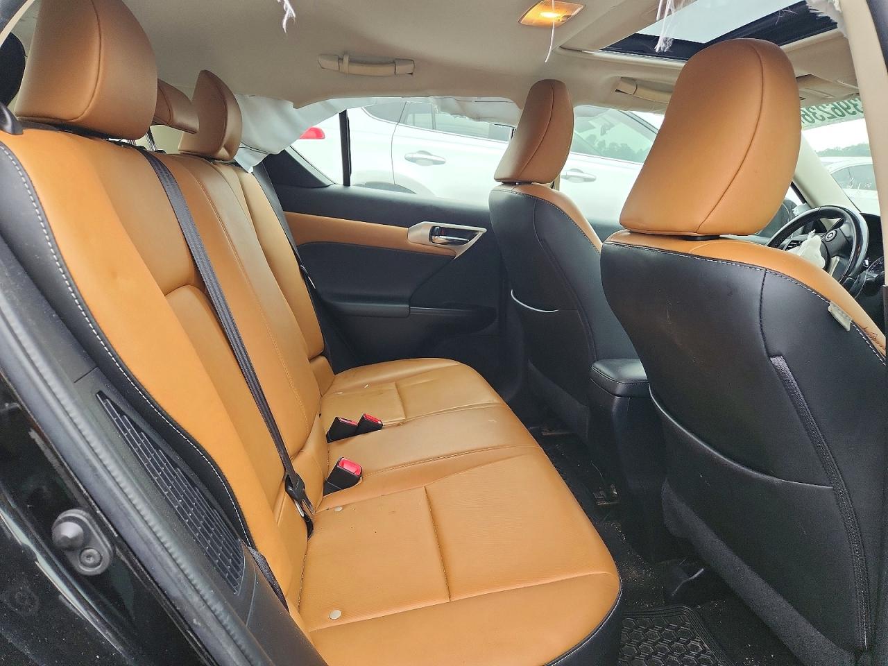 2015 Lexus Ct 200 Black vin: JTHKD5BH5F2249032