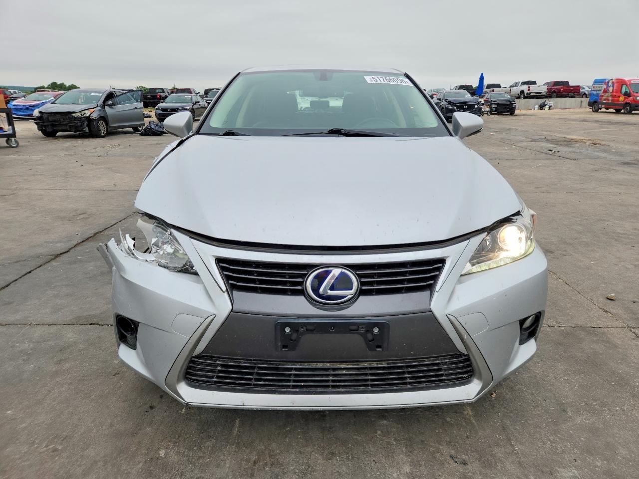 2015 Lexus Ct 200h Silver vin: JTHKD5BH5F2250536