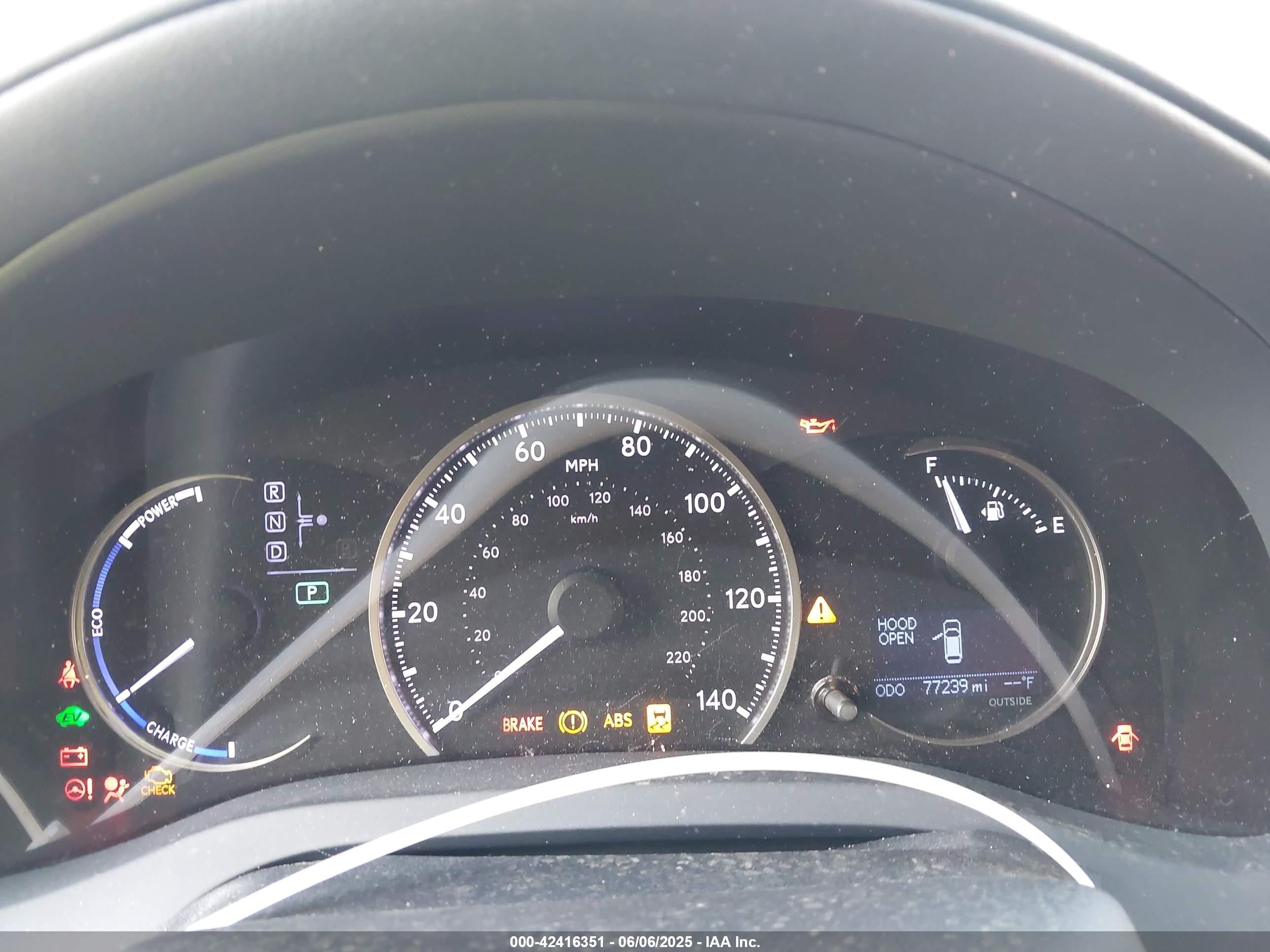 2017 Lexus Ct 200h   Gray vin: JTHKD5BH5H2285760