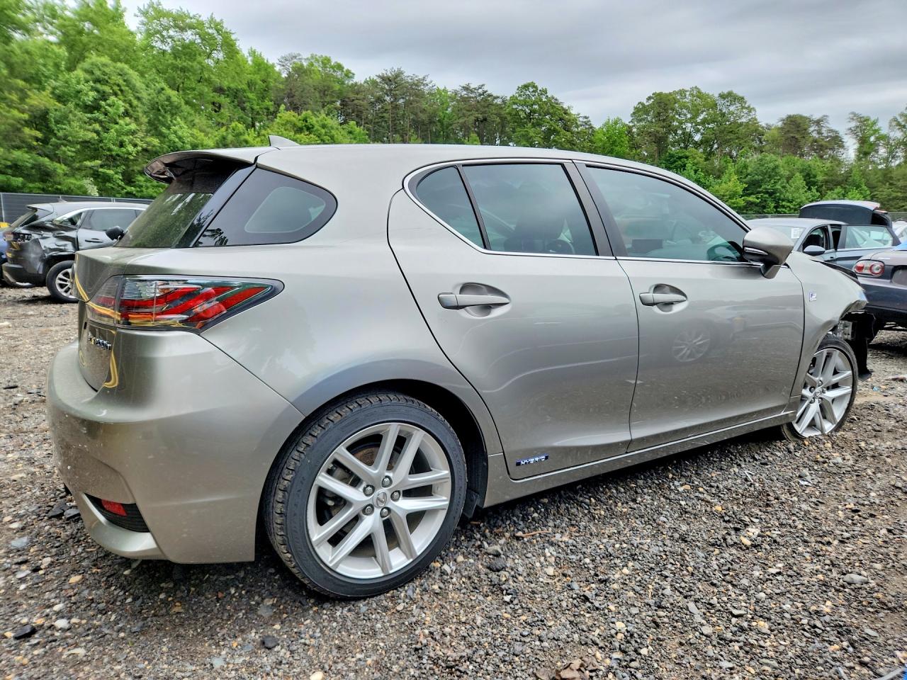 2017 Lexus Ct 200 Tan vin: JTHKD5BH5H2299318