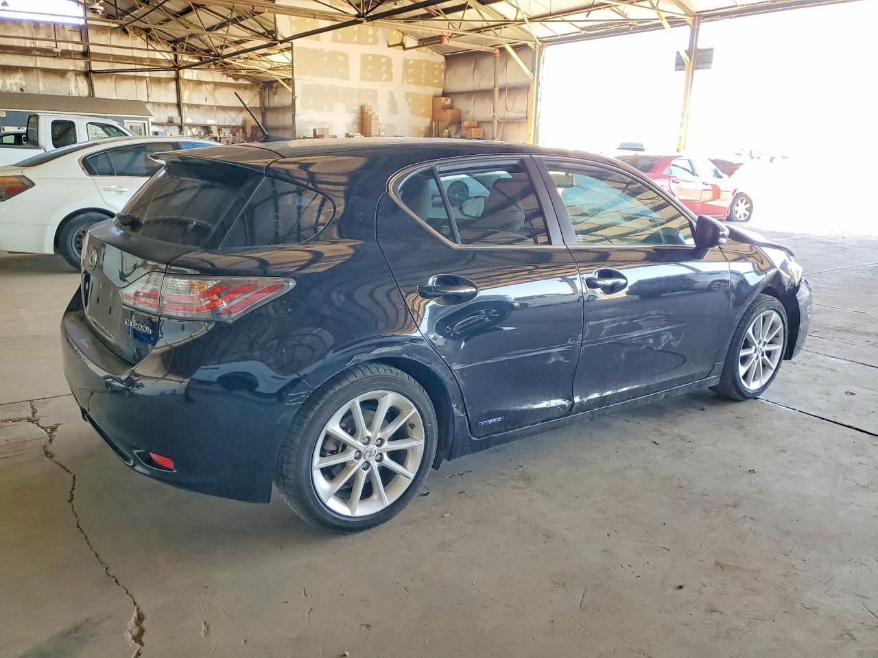 2011 Lexus Ct 200 Black vin: JTHKD5BH6B2018201