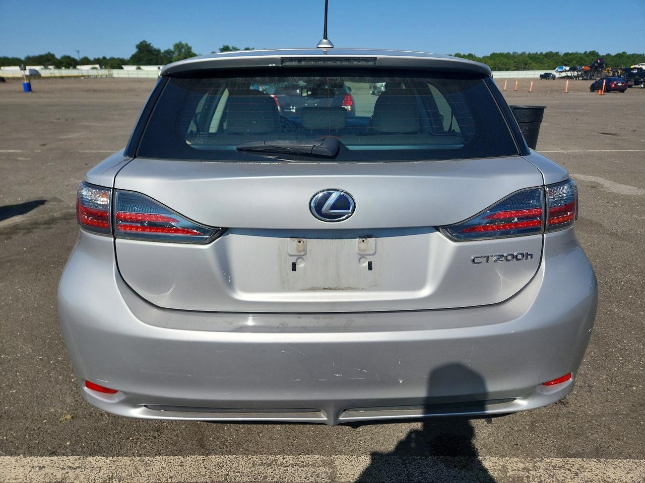 2011 Lexus Ct 200 Silver vin: JTHKD5BH6B2020465