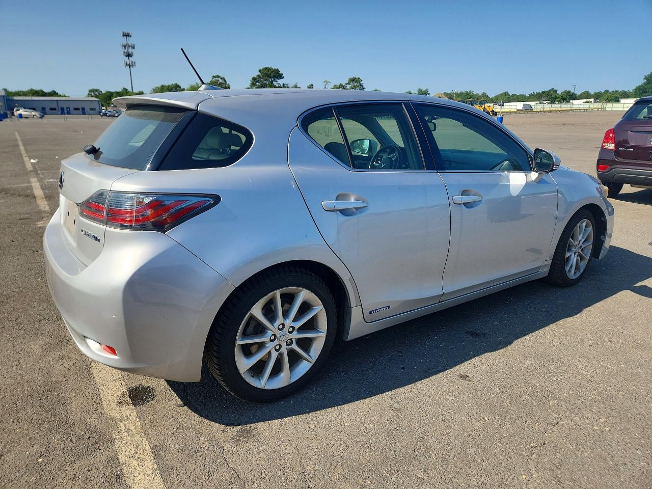 2011 Lexus Ct 200 Silver vin: JTHKD5BH6B2020465
