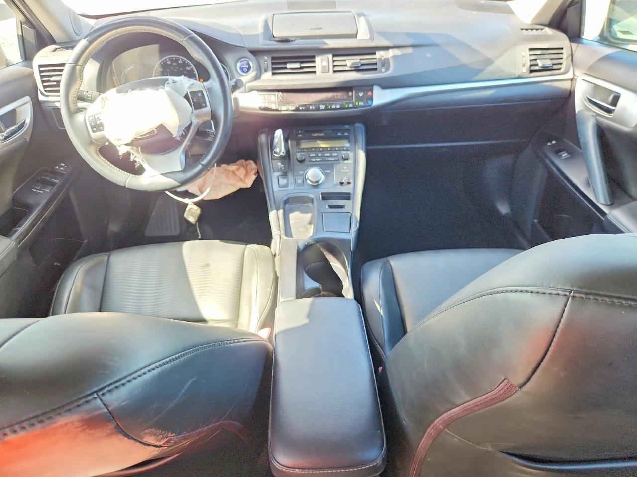2012 Lexus Ct 200 Gray vin: JTHKD5BH6C2050017