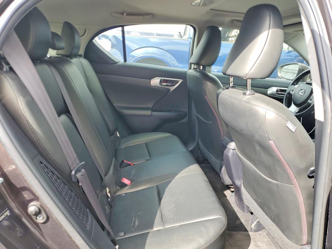 2012 Lexus Ct 200 Фиолетовый vin: JTHKD5BH6C2090453