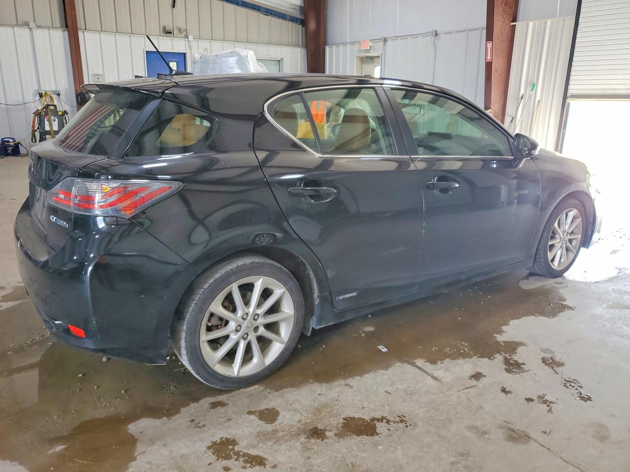 2012 Lexus Ct 200 Black vin: JTHKD5BH6C2095099