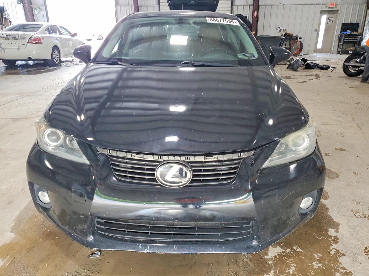 2012 Lexus Ct 200 Black vin: JTHKD5BH6C2095099