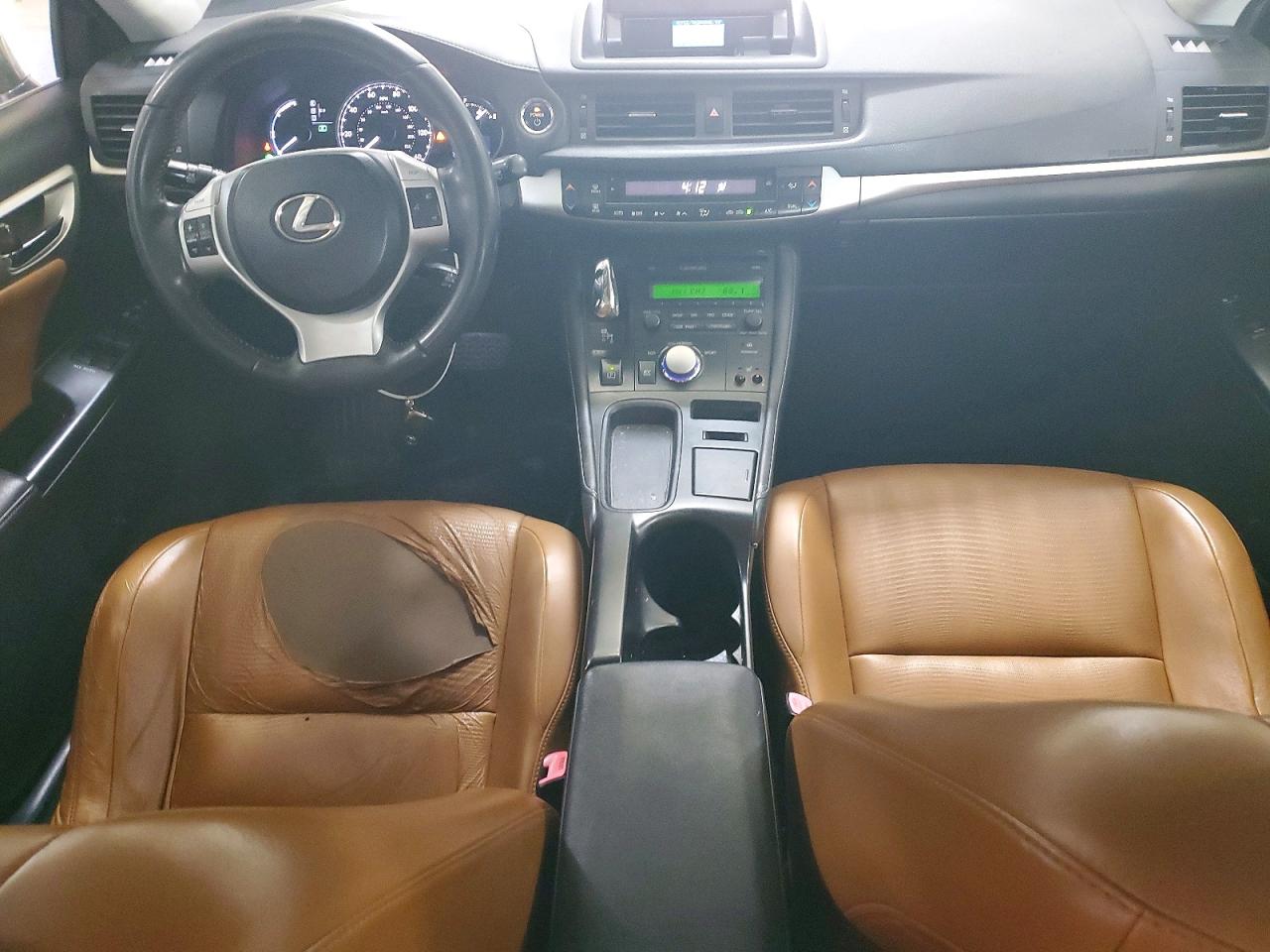 2012 Lexus Ct 200 Black vin: JTHKD5BH6C2095099
