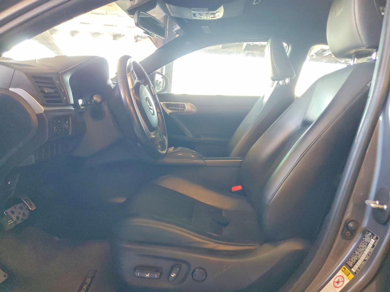 2012 Lexus Ct 200 Gray vin: JTHKD5BH6C2108871