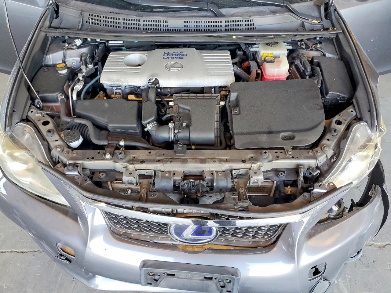 2012 Lexus Ct 200 Gray vin: JTHKD5BH6C2108871