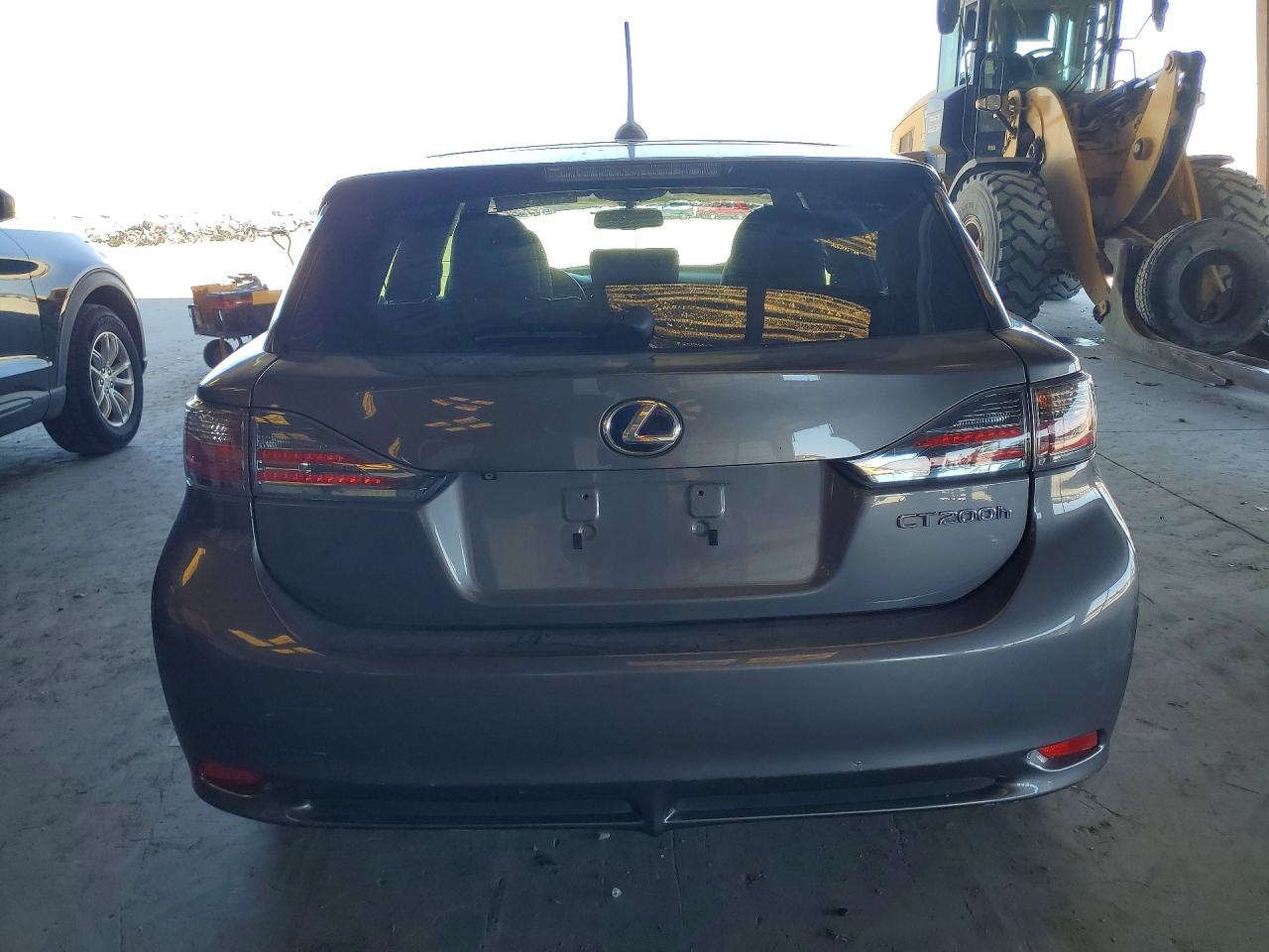 2012 Lexus Ct 200 Gray vin: JTHKD5BH6C2108871