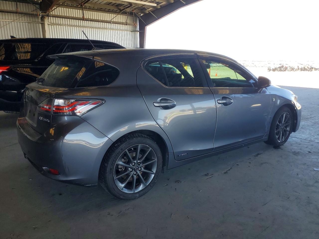 2012 Lexus Ct 200 Gray vin: JTHKD5BH6C2108871