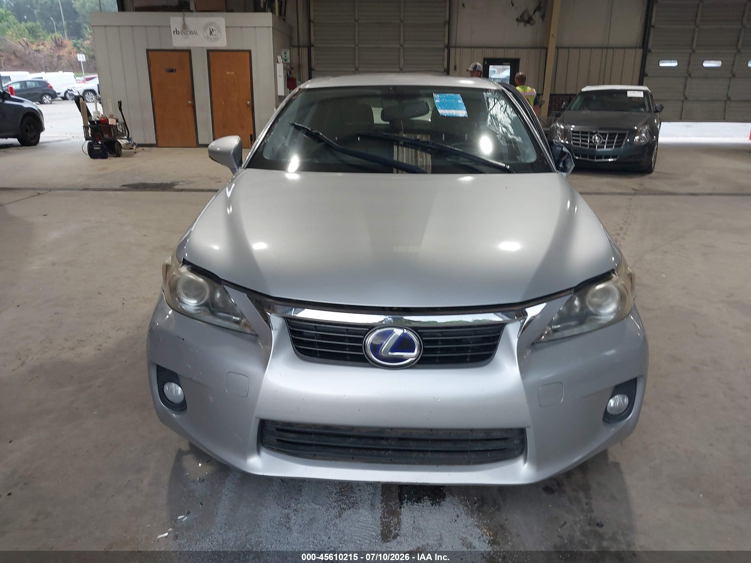 2013 Lexus Ct 200h   Gray vin: JTHKD5BH6D2148272