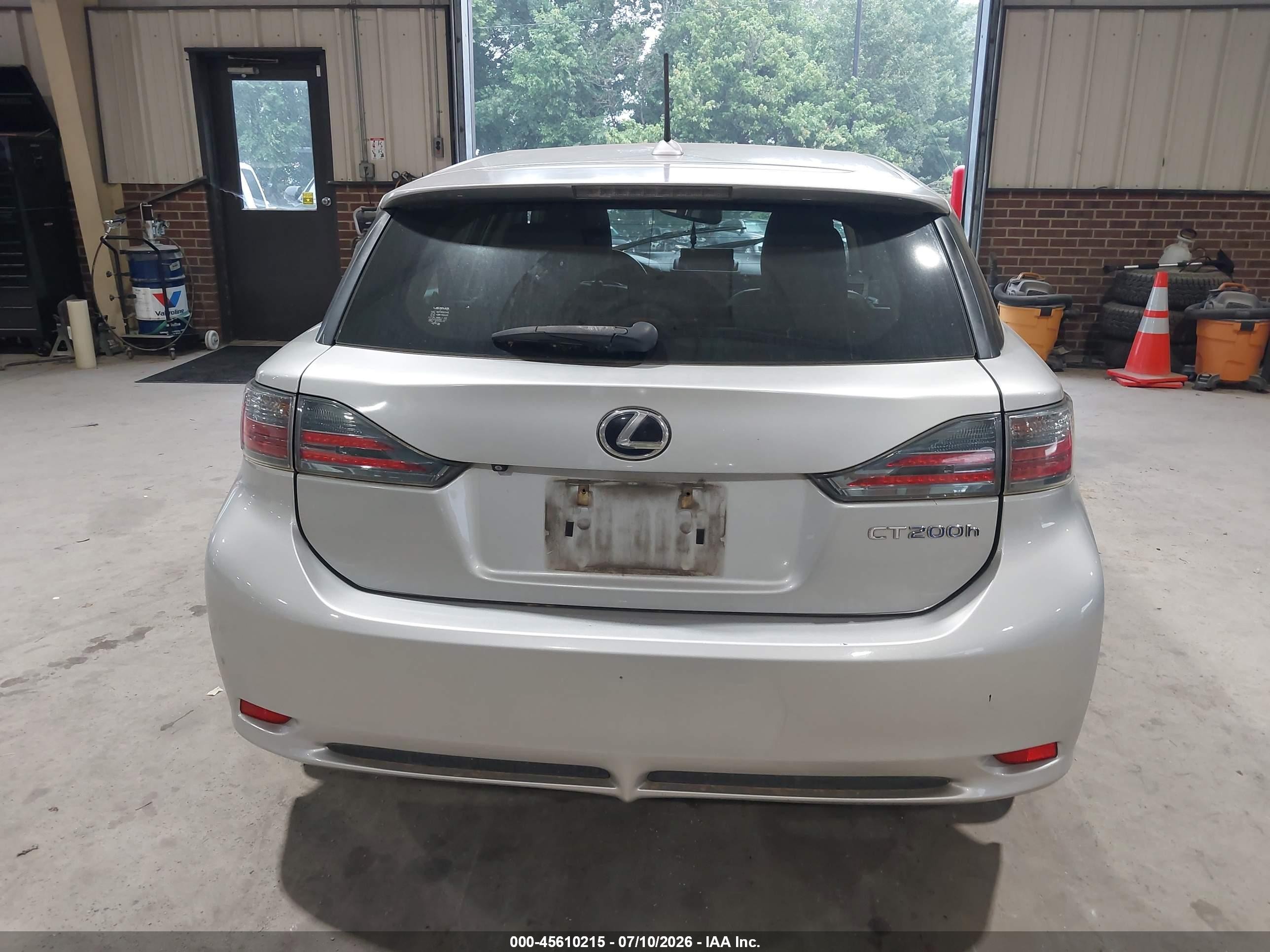 2013 Lexus Ct 200h   Gray vin: JTHKD5BH6D2148272