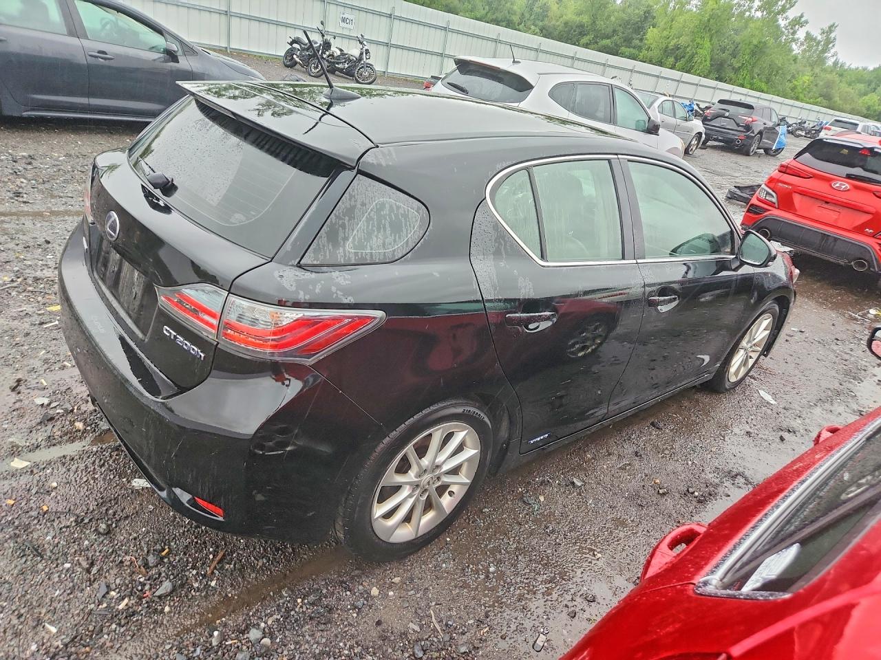 2013 Lexus Ct 200 Black vin: JTHKD5BH6D2165914