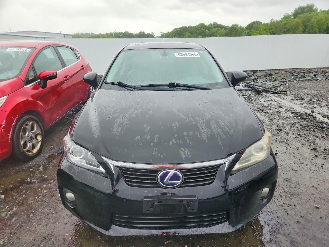 2013 Lexus Ct 200 Black vin: JTHKD5BH6D2165914