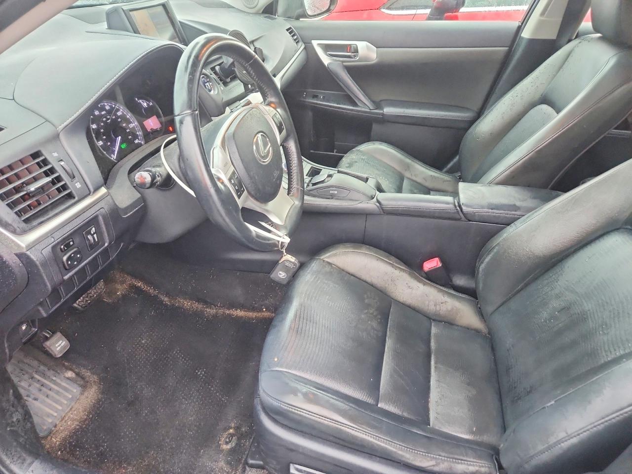 2013 Lexus Ct 200 Black vin: JTHKD5BH6D2165914