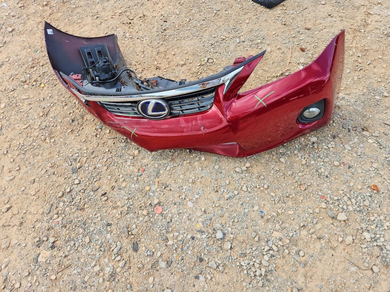 2013 Lexus Ct 200 Red vin: JTHKD5BH6D2167100