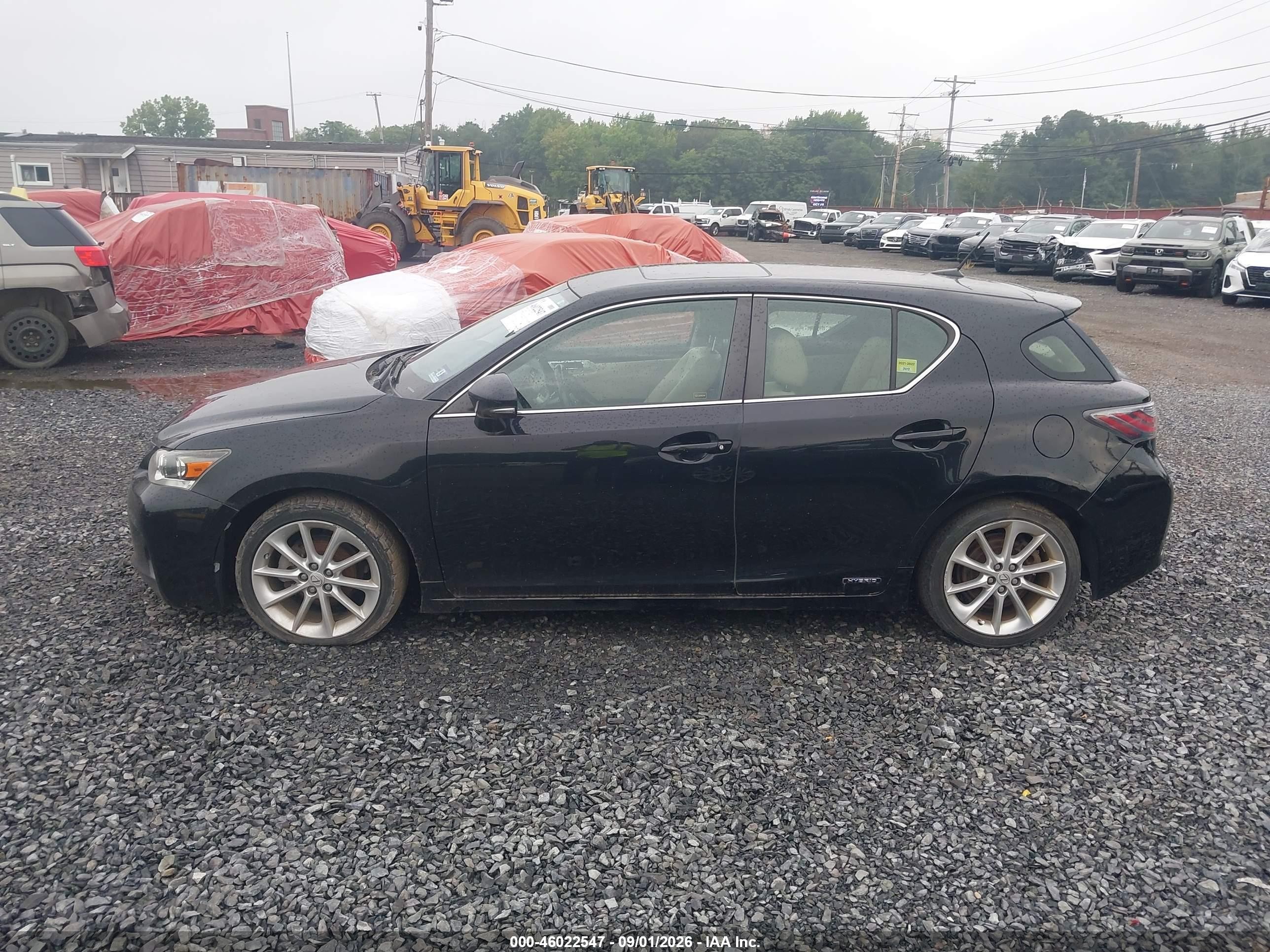 2013 Lexus Ct 200h   Черный vin: JTHKD5BH6D2167744