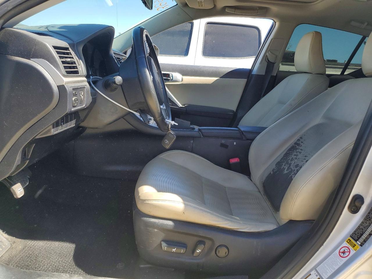 2013 Lexus Ct 200 Gray vin: JTHKD5BH6D2169204