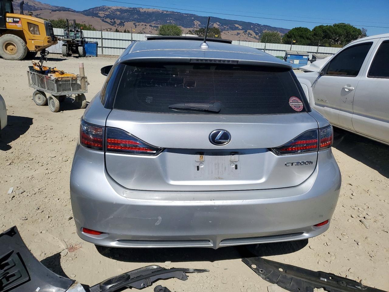 2013 Lexus Ct 200 Gray vin: JTHKD5BH6D2169204