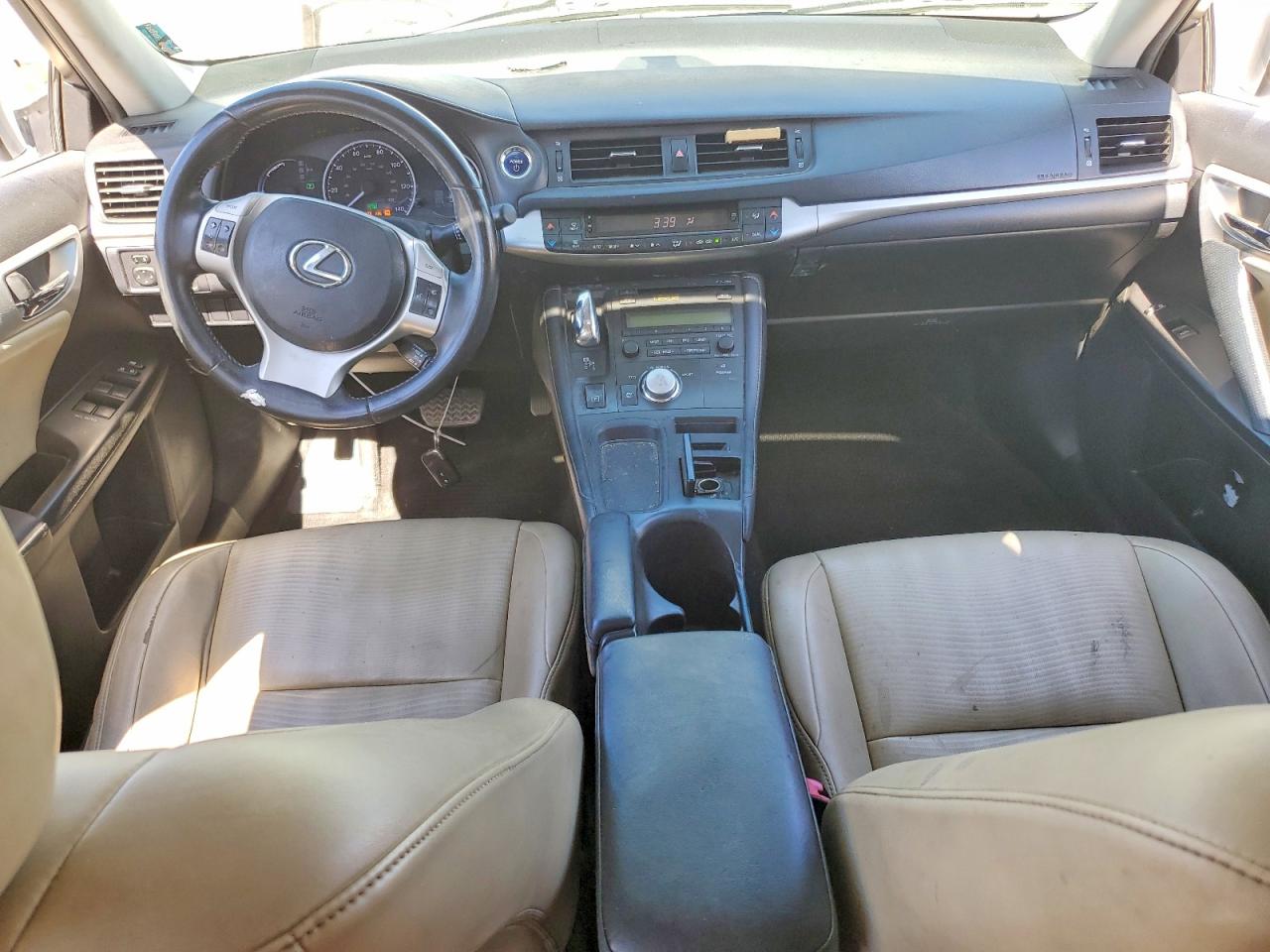 2013 Lexus Ct 200 Gray vin: JTHKD5BH6D2169204