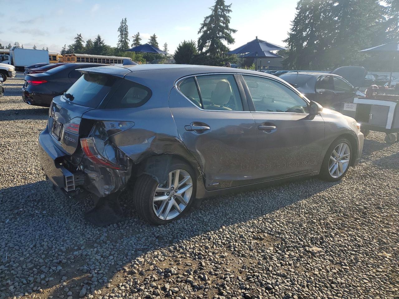 2014 Lexus Ct 200 Серебряный vin: JTHKD5BH6E2183881