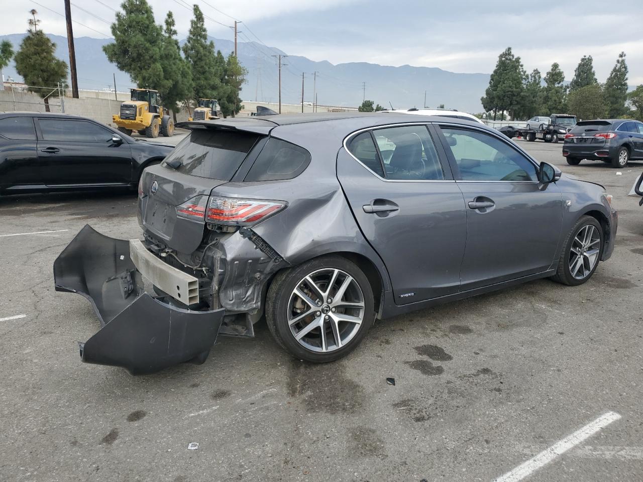2014 Lexus Ct 200 Silver vin: JTHKD5BH6E2188983
