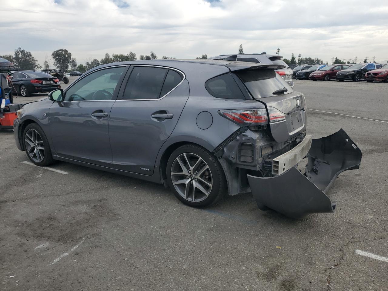2014 Lexus Ct 200 Silver vin: JTHKD5BH6E2188983