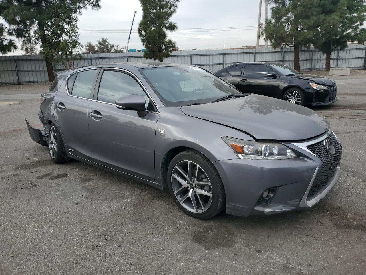 2014 Lexus Ct 200 Silver vin: JTHKD5BH6E2188983