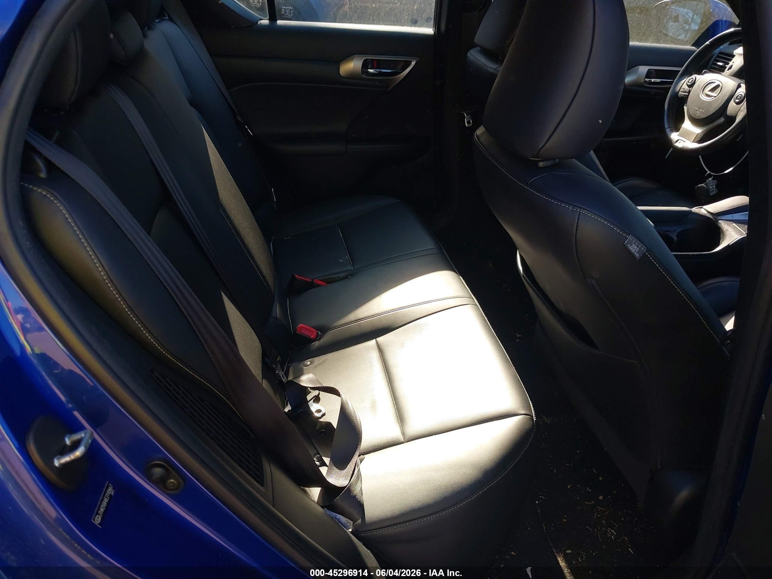 2014 Lexus Ct 200h Синий vin: JTHKD5BH6E2190667