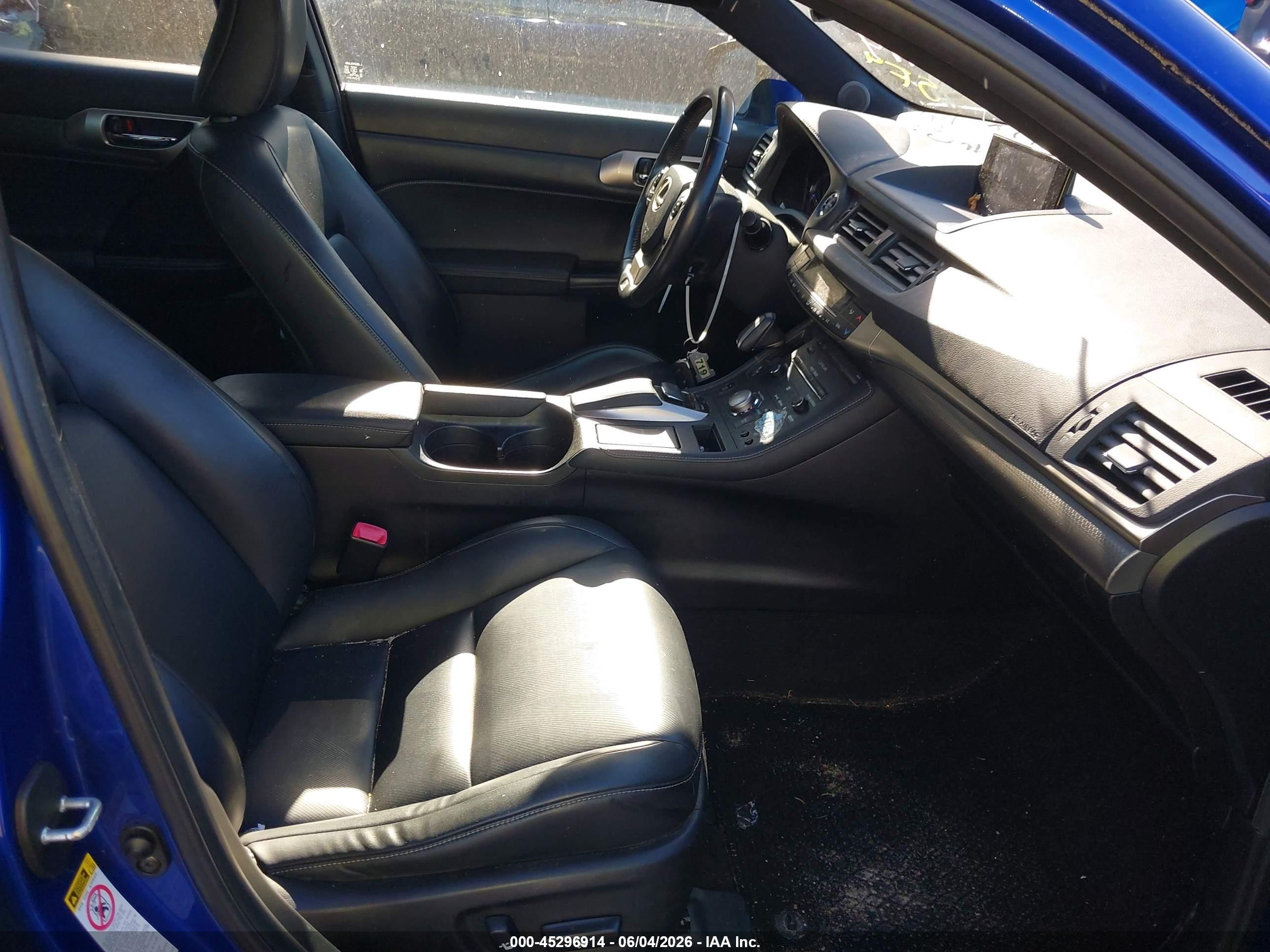 2014 Lexus Ct 200h Синий vin: JTHKD5BH6E2190667