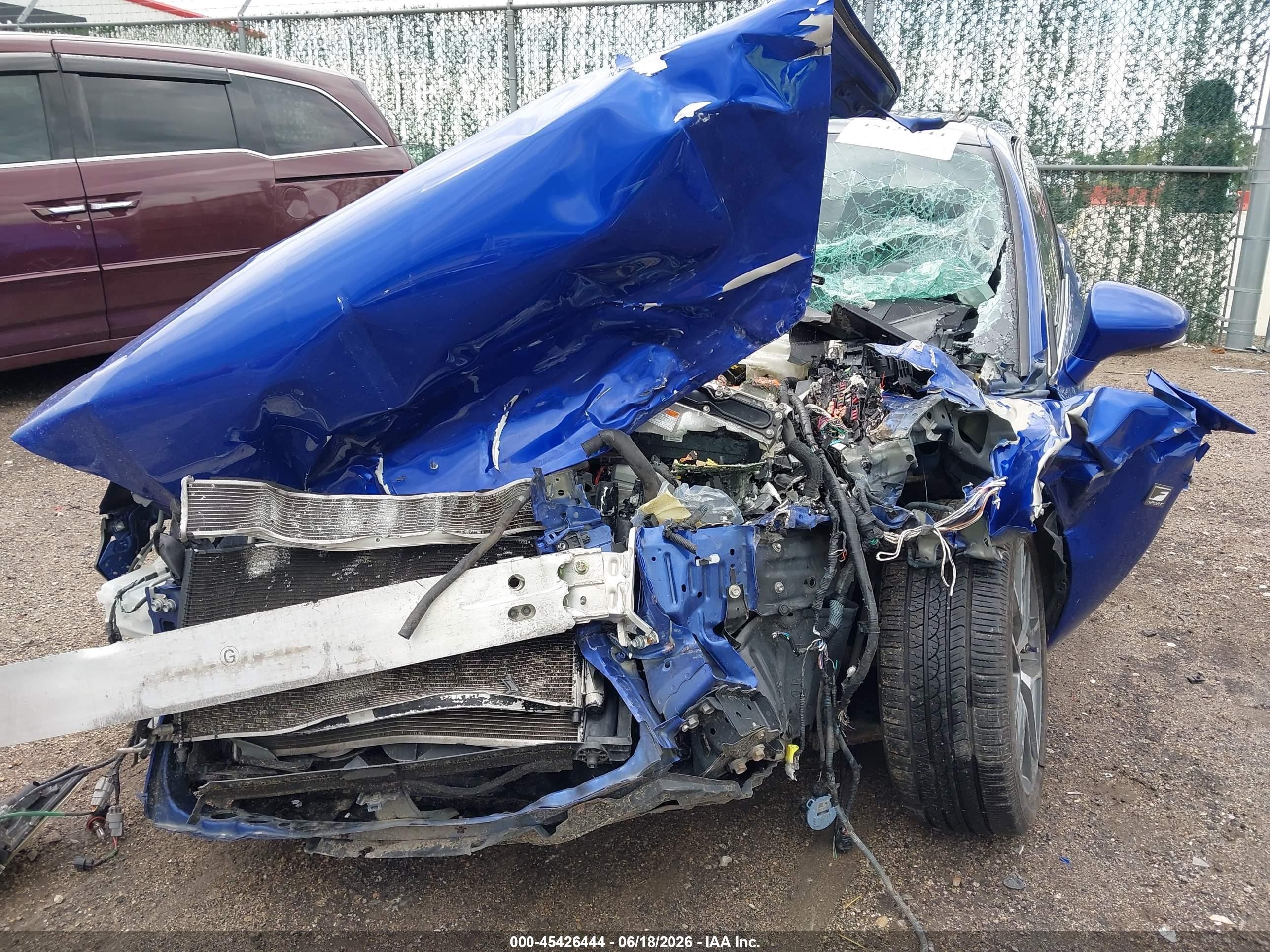 2014 Lexus Ct 200h Синий vin: JTHKD5BH6E2209055