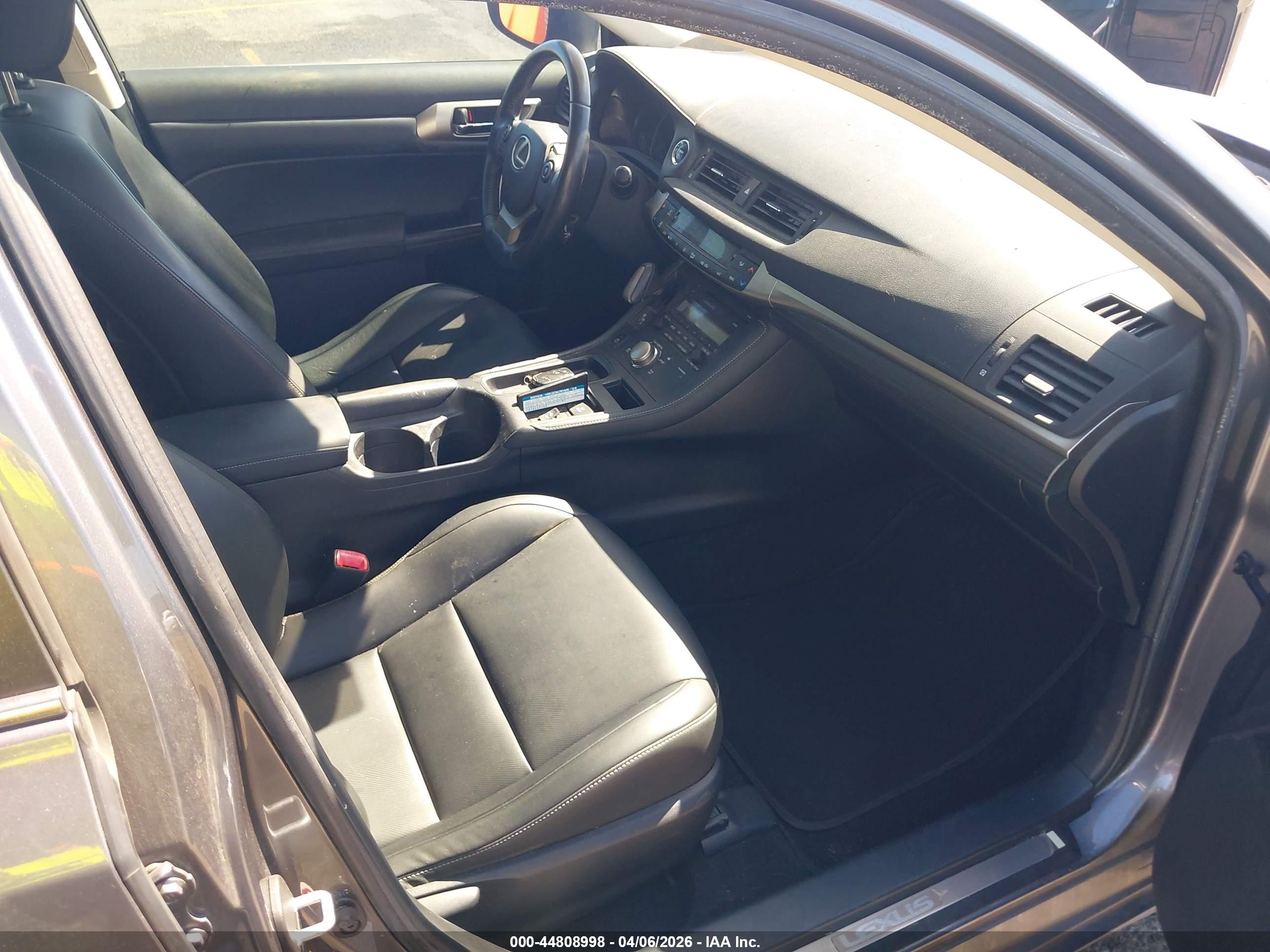 2015 Lexus Ct 200h   Gray vin: JTHKD5BH6F2213902