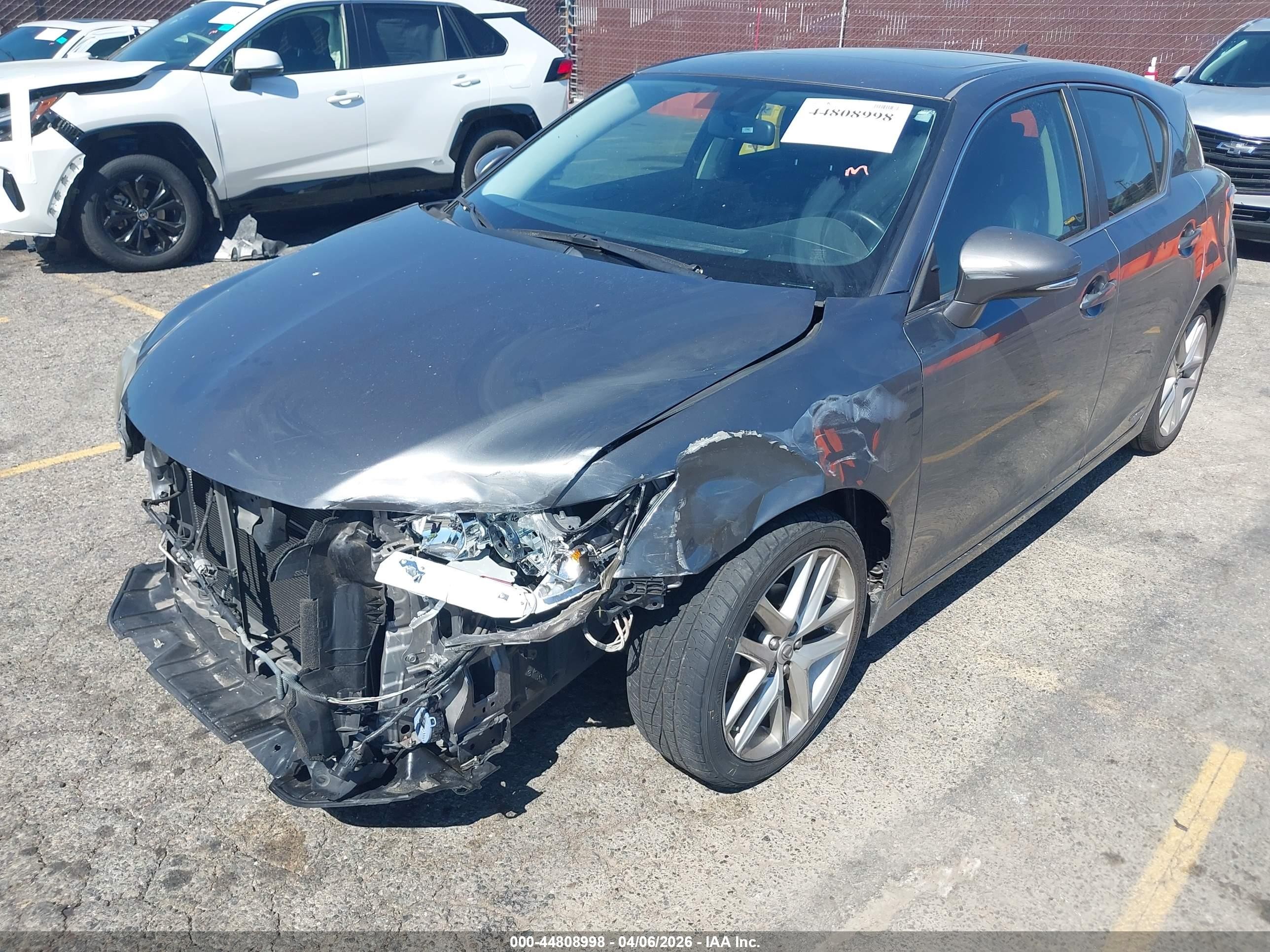 2015 Lexus Ct 200h   Gray vin: JTHKD5BH6F2213902