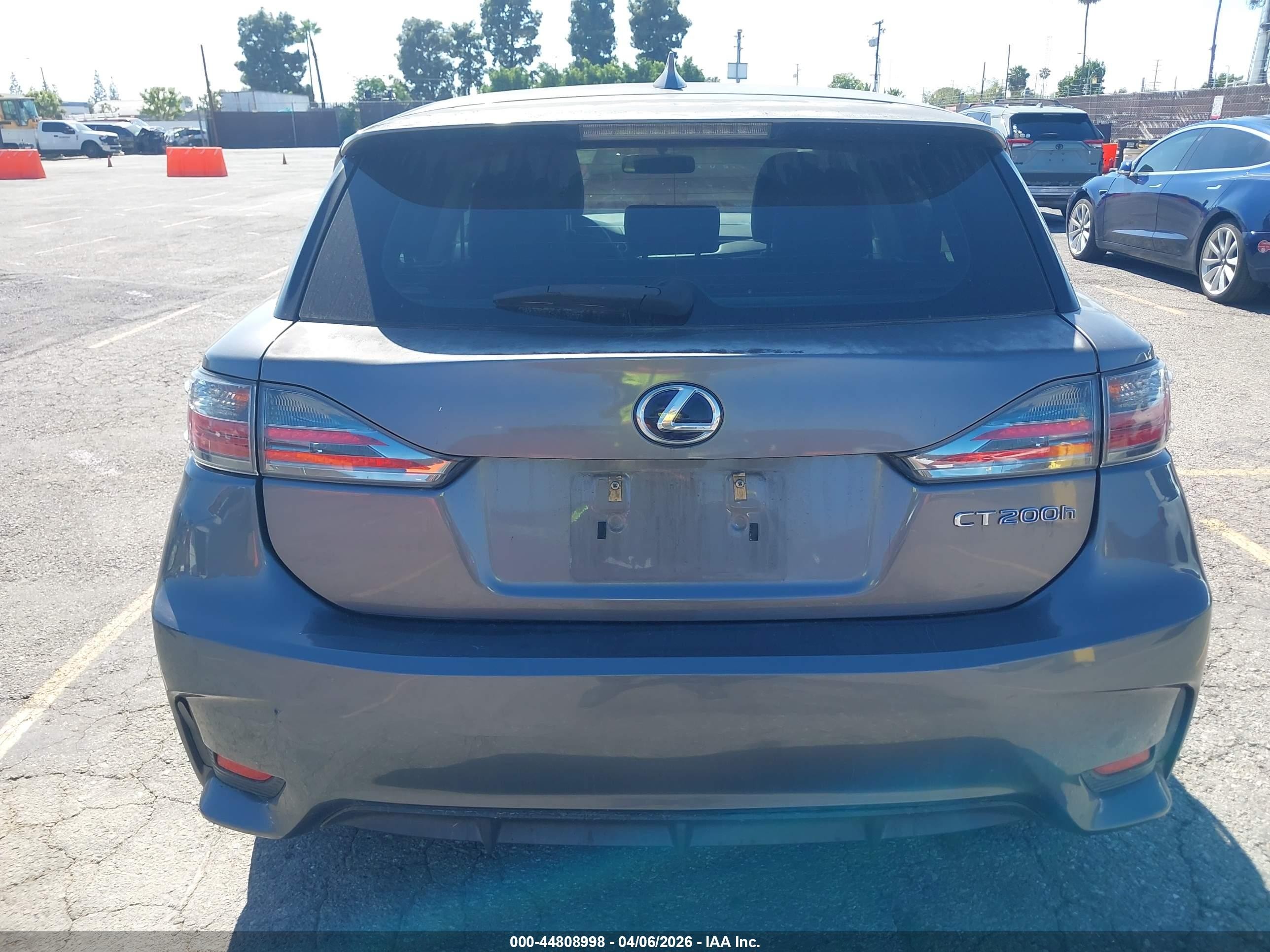 2015 Lexus Ct 200h   Gray vin: JTHKD5BH6F2213902