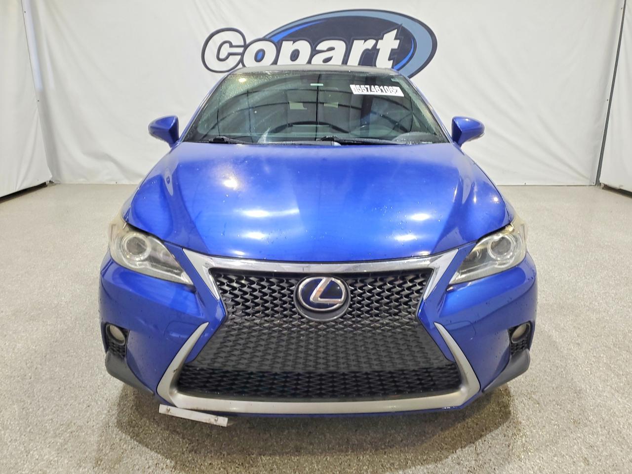 2015 Lexus Ct 200 Blue vin: JTHKD5BH6F2225211