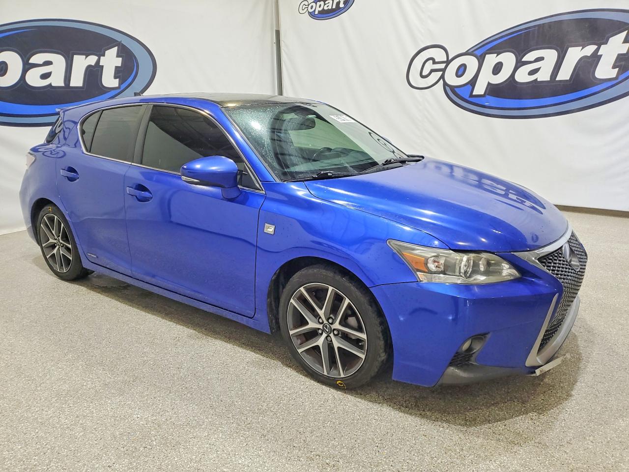 2015 Lexus Ct 200 Blue vin: JTHKD5BH6F2225211