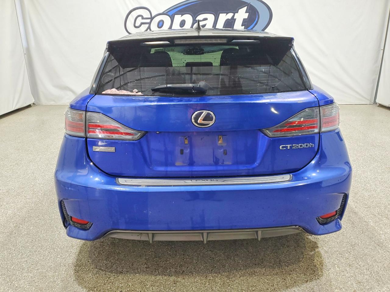 2015 Lexus Ct 200 Blue vin: JTHKD5BH6F2225211