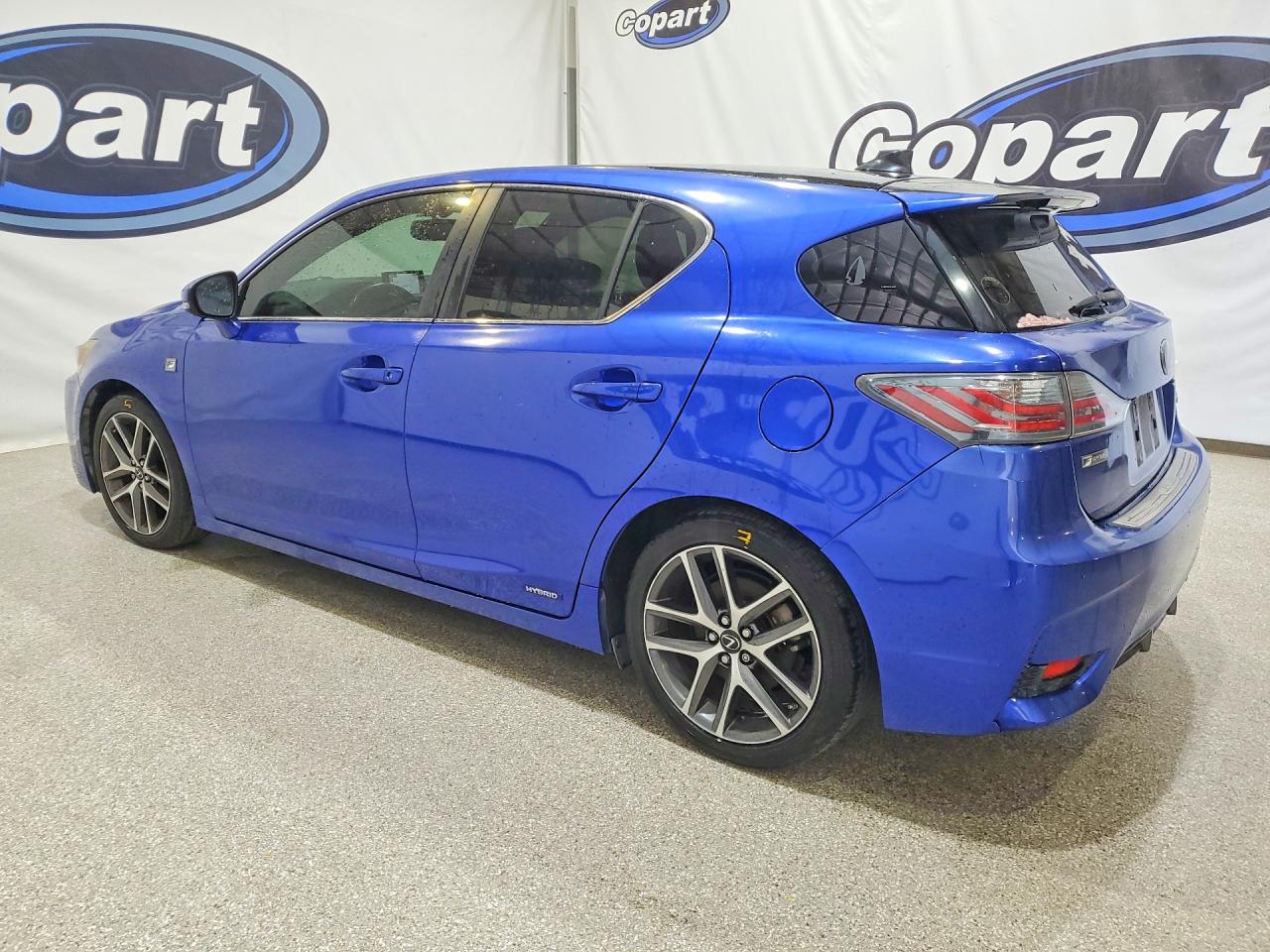 2015 Lexus Ct 200 Blue vin: JTHKD5BH6F2225211