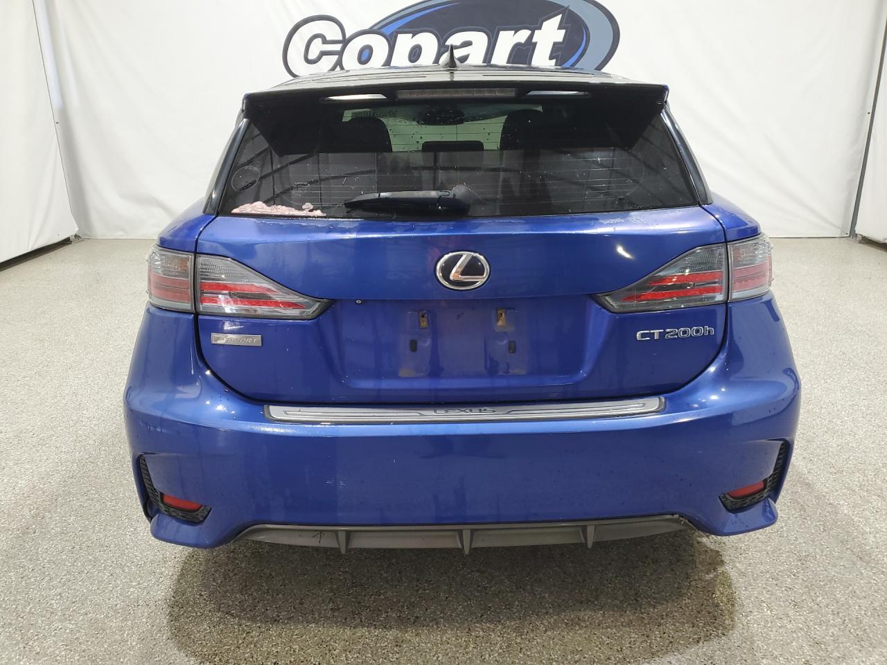 2015 Lexus Ct 200 Blue vin: JTHKD5BH6F2225211 Damage: Lift Gate, Chipped, 2