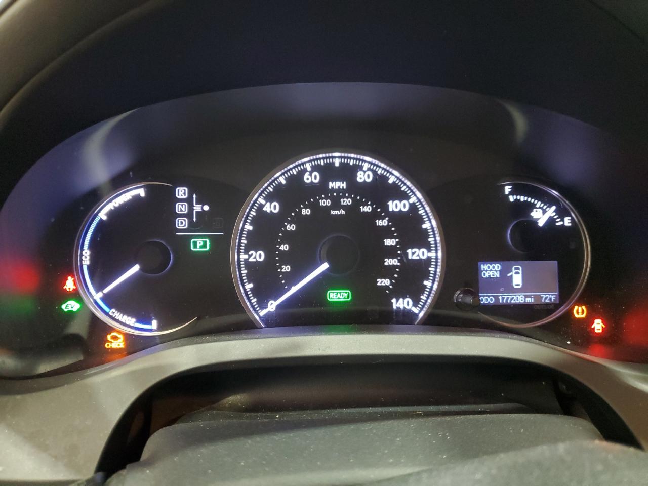 2015 Lexus Ct 200 Blue vin: JTHKD5BH6F2225211 Damage: Warning Light - Engine, On, Unacceptable