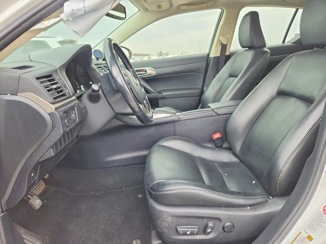 2015 Lexus Ct 200 White vin: JTHKD5BH6F2229498