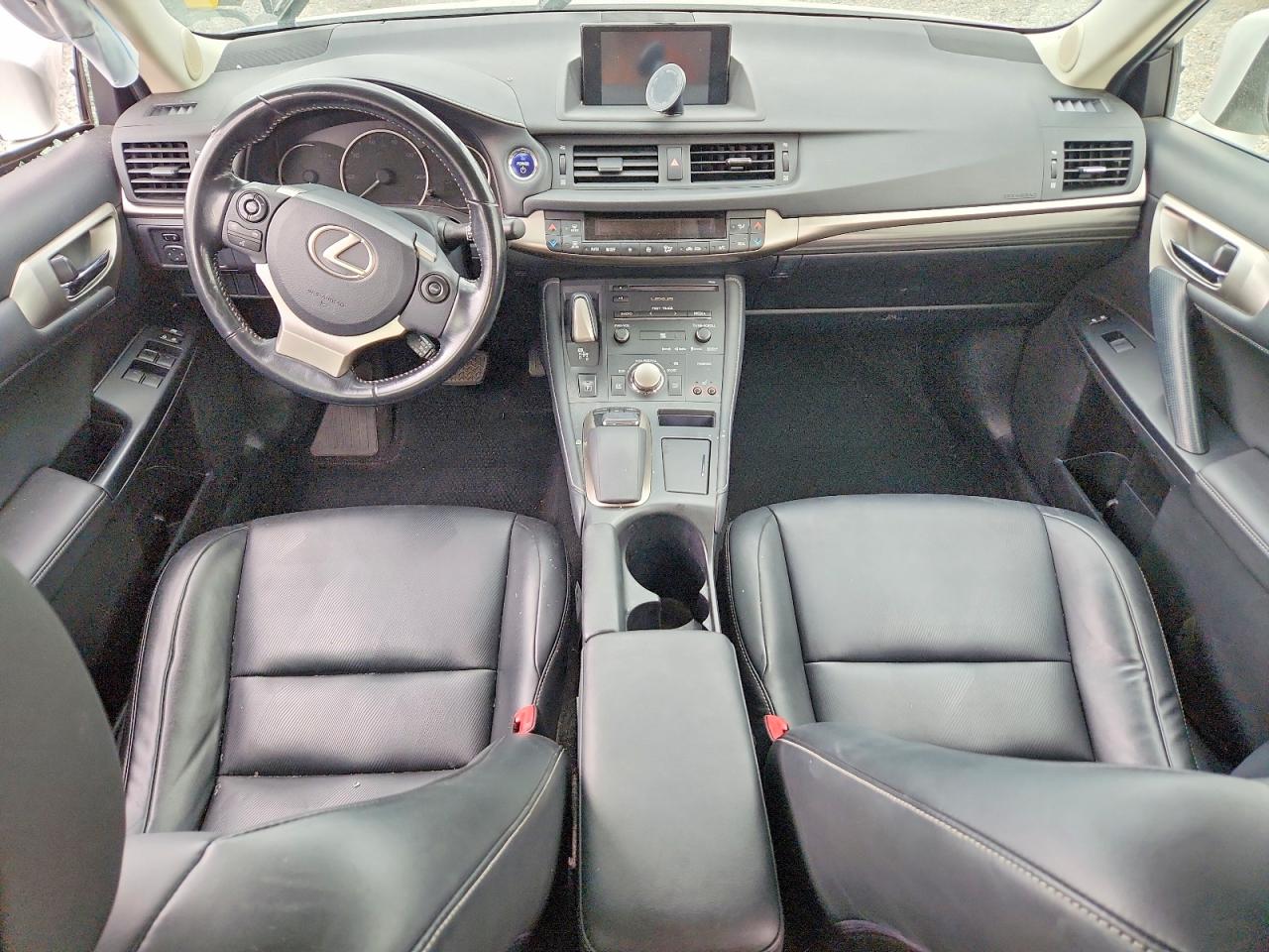 2015 Lexus Ct 200 White vin: JTHKD5BH6F2229498