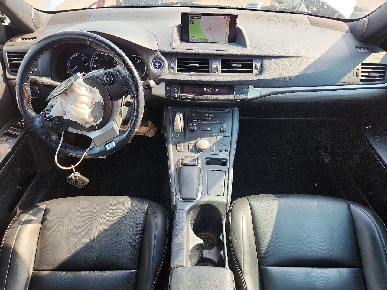 2015 Lexus Ct 200 White vin: JTHKD5BH6F2233647