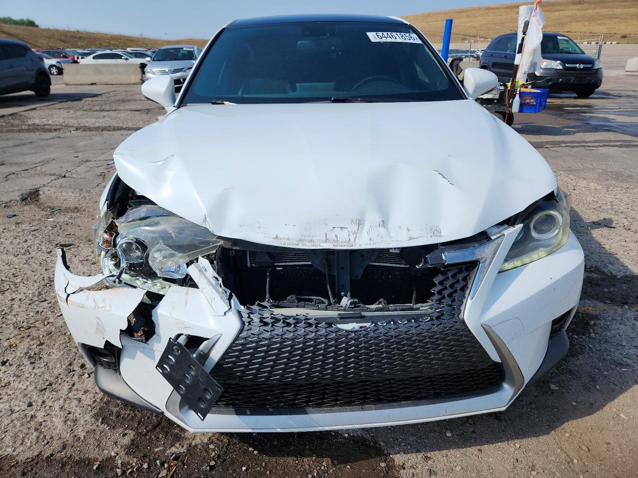 2015 Lexus Ct 200 White vin: JTHKD5BH6F2233647