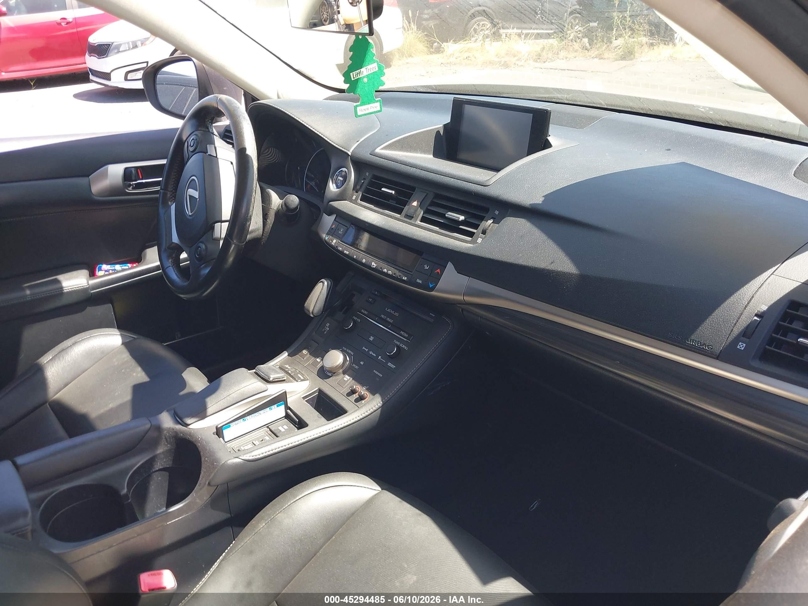 2015 Lexus Ct 200h   Gray vin: JTHKD5BH6F2242266