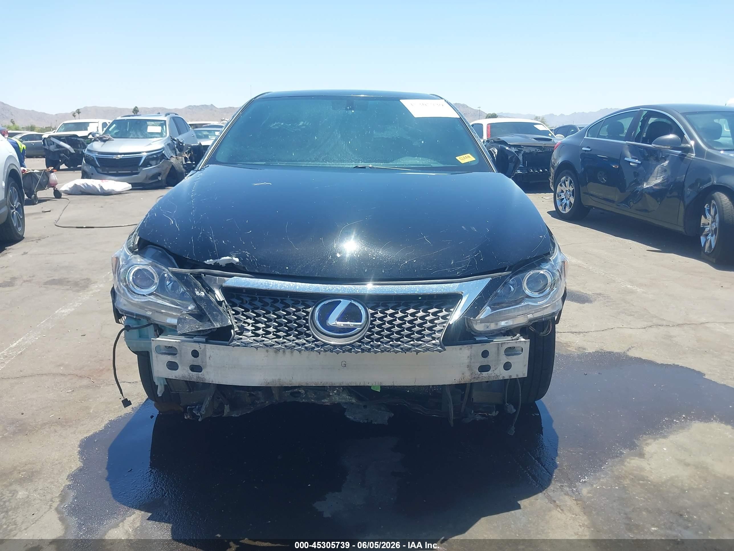 2015 Lexus Ct 200h   Black vin: JTHKD5BH6F2245152