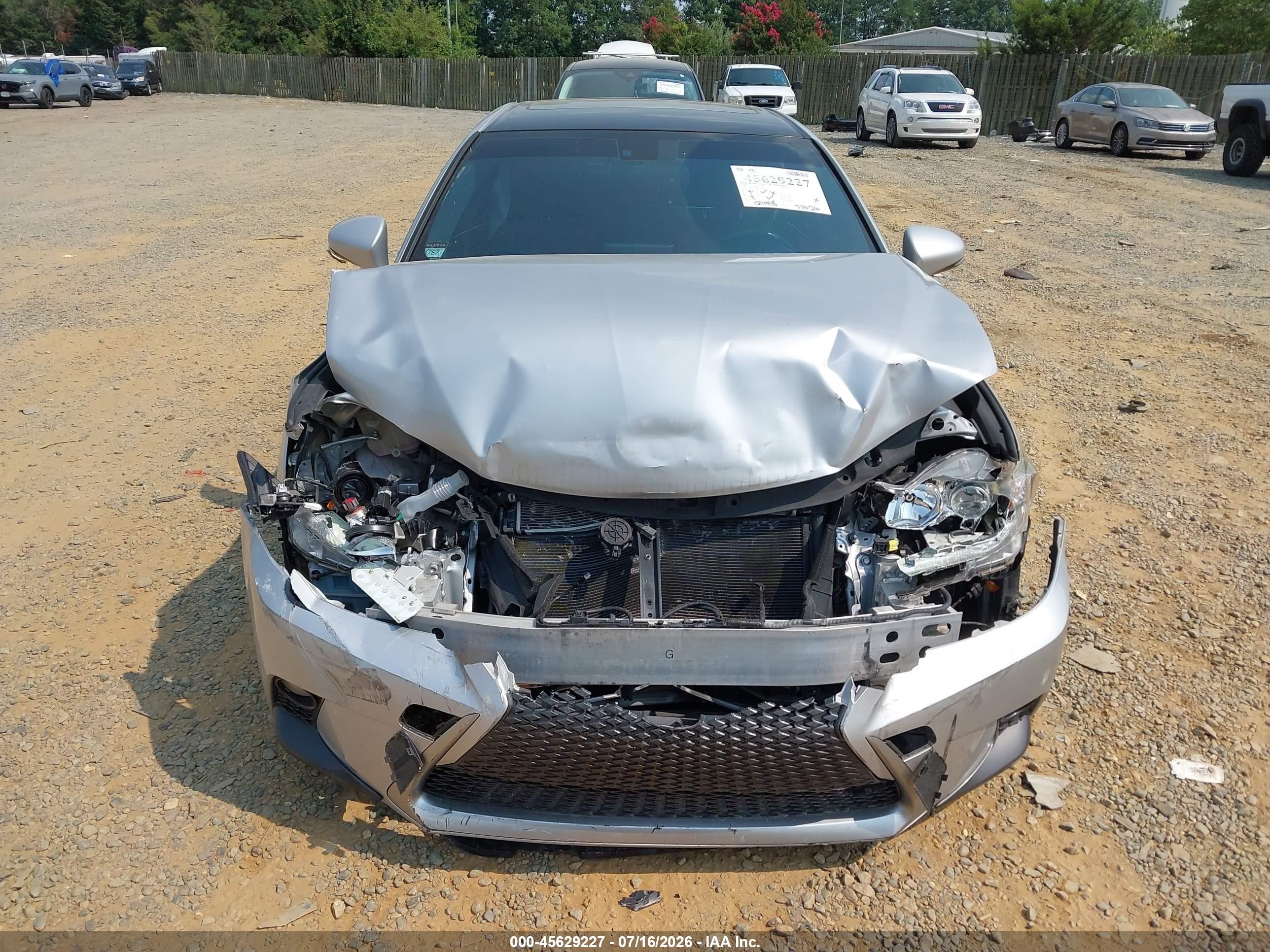 2015 Lexus Ct 200h   Silver vin: JTHKD5BH6F2249234